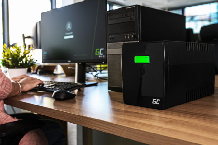 Green Cell UPS 2000VA 1400W Ström Bevis - Bild 5