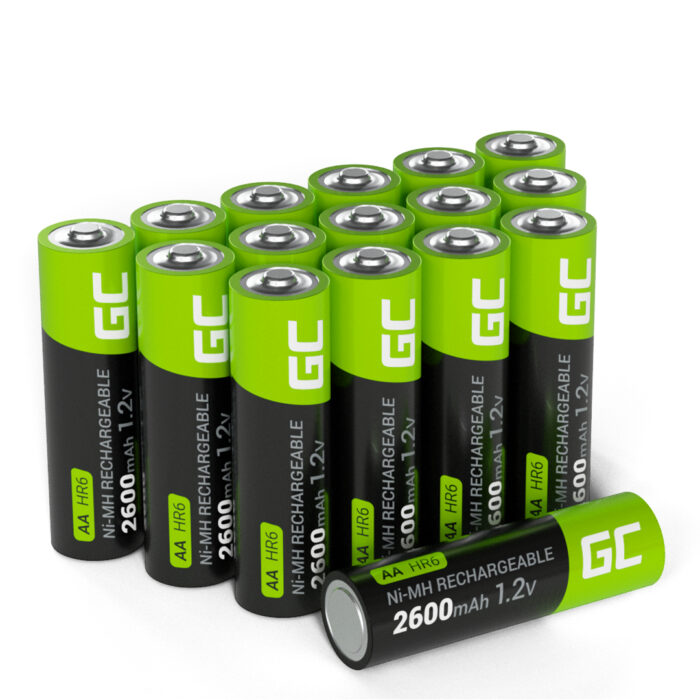 Green Cell 4x AA HR6 2600mAh Batteri - Bild 1
