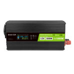 Bilströmomvandlare Green Cell 12V till 230V. 500W/1000W. - Bild 2