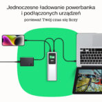 Greencell Powerbank 25200mAh 140W PD USB-C med snabbladdning för Laptop. MacBook. iPhone 16 15 14 Pro Max. Samsung Galaxy S25 - Bild 3