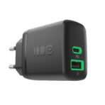 Greencell PowerSource Duo30 Laddare USB/USB-C Svart Strömadapter 30W Power Delivery. - Bild 5