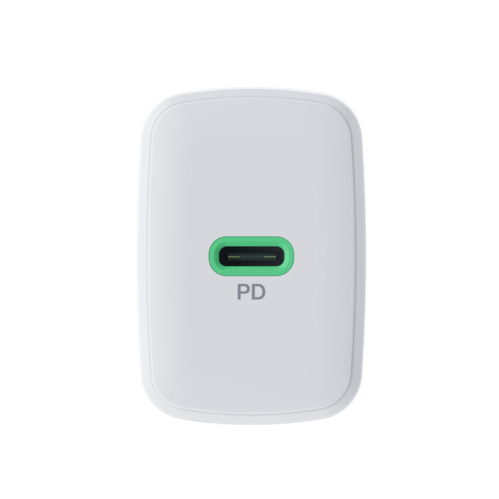 Greencell PowerSource Solo30 Laddare USB C vit Power Adapter 30W Power Delivery. - Bild 3