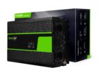 Green Cell Strömomvandlare 12V till 230V 1500W/3000W Ren sinusvåg - Bild 2