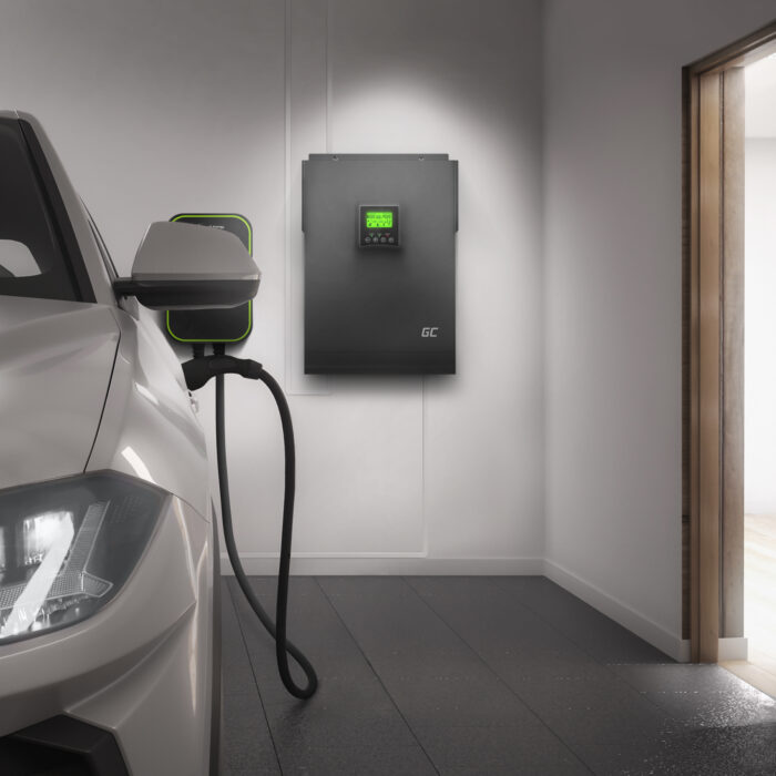 Solinväktare Off Grid med MPPT solcellsladdare Green Cell 48VDC 230VAC 3000VA/3000W Ren Sinusvåg. - Bild 5