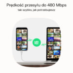USB-C-kabel 1.2m 100W Greencell PowerFlex Snabbladdning PD Panther Svart. - Bild 4
