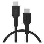 USB-C-kabel 0.3m 100W Greencell PowerStream Snabbladdning PD Panther Svart