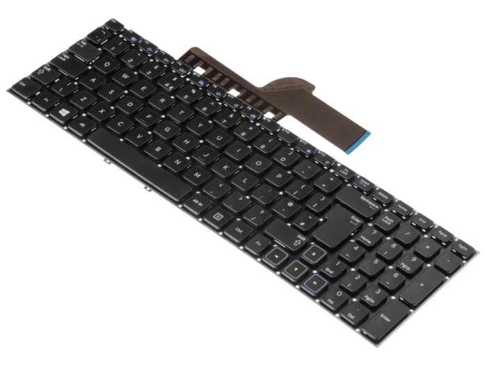 Laptopptangentbord för Samsung NP300E5A. QWERTY UK. - Bild 2
