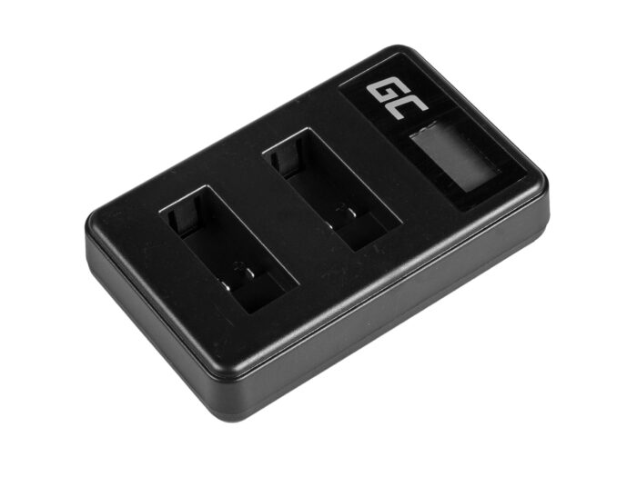 Green Cell Laddare AHBBP-501 för GoPro AHDBT-501. Hero 5 Hero 6 Hero 7 HD Svart Vit Silver Edition (4.35V 2.5W 0.6A). - Bild 2