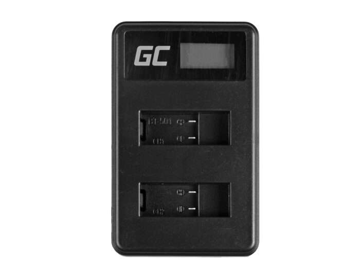 Green Cell Laddare AHBBP-501 för GoPro AHDBT-501. Hero 5 Hero 6 Hero 7 HD Svart Vit Silver Edition (4.35V 2.5W 0.6A). - Bild 4