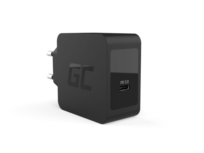 Green Cell Laddare USB-C 18W PD för Samsung Galaxy S8 S8+ S9 S9+ Note 8. iPhone X / 8 / 8 Plus. Nintendo Switch och andra. - Bild 1