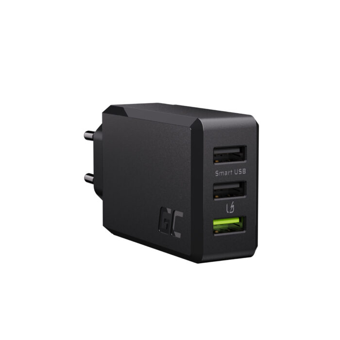 Green Cell ChargeSource 3 3xUSB 30W med snabbladdningsteknik Ultra Charge och Smart Charge. - Bild 1