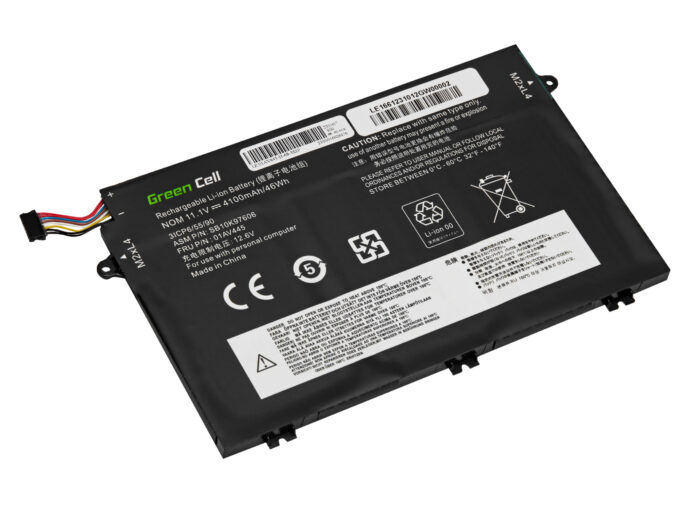 Green Cell Batteri L17C3P51 L17L3P51 L17M3P51 L17M3P52 för Lenovo ThinkPad E480 E485 E490 E495 E580 E585 E590 E595. - Bild 2