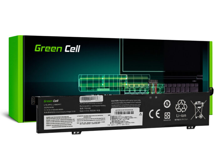 Green Cell L19M3PF7 batteri för Lenovo IdeaPad Gaming 3-15ARH05 3-15IMH05 Creator 5-15IMH05 ThinkBook 15p IMH 15p G2 ITH - Bild 1