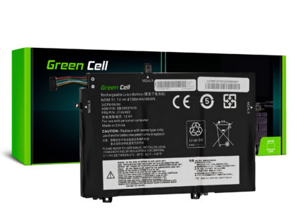 Green Cell batteri L17C3P52 L17L3P52 L17M3P53 L17M3P54 för Lenovo ThinkPad L480 L490 L580 L590 L14 L15 Gen 1 Gen 2.