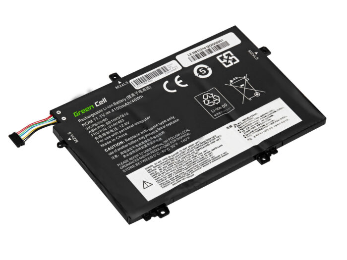 Green Cell batteri L17C3P52 L17L3P52 L17M3P53 L17M3P54 för Lenovo ThinkPad L480 L490 L580 L590 L14 L15 Gen 1 Gen 2. - Bild 2