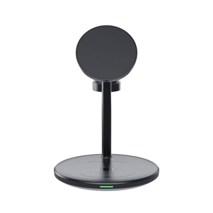 Greencell MagScape Induktiv Laddare Ställ 3-i-1 MagSafe för iPhone. Apple Watch. AirPods och andra trådlösa hörlurar. - Bild 2