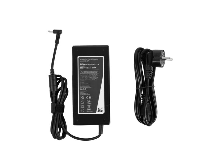 Nätdel / Laddare Green Cell PRO 19.5V 10.3A 200W för HP Omen 15-ce ZBook 15 G6 17 G3 G4 G5 G6. - Bild 4
