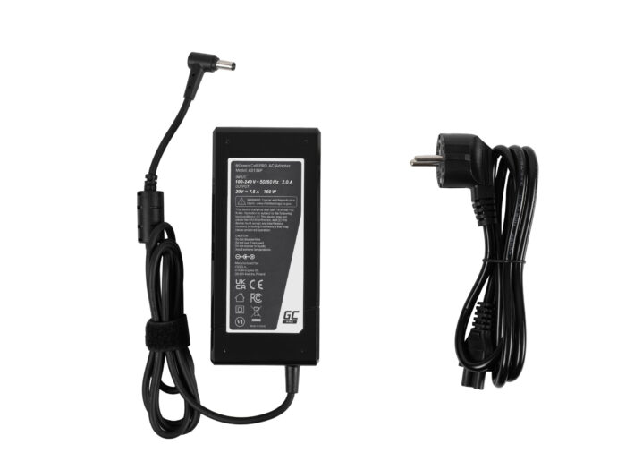 Nätadapter / Laddare Green Cell PRO 20V 7.5A 150W för Asus TUF Gaming FX505 X X571gt ROG Strix G531gt. - Bild 5