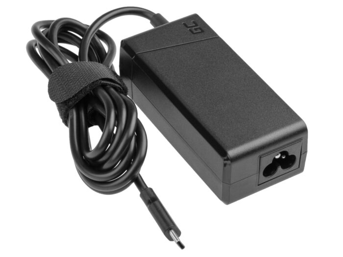 Laddare / AC-adapter / Strömförsörjning Green Cell USB-C 45W för bärbara datorer. surfplattor och telefoner. - Bild 3