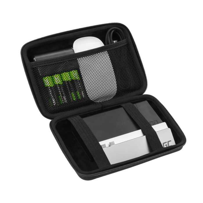 Green Cell PowerCase reseorganisatörfodral för tillbehör. - Bild 5