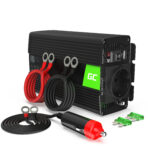 Green Cell Strömomvandlare 12V till 230V 500W/1000W Ren sinusvåg.