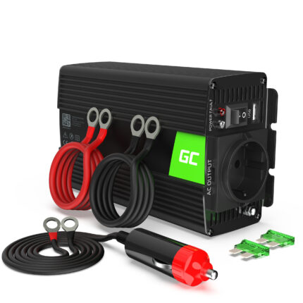 Green Cell Strömomvandlare 12V till 230V 500W/1000W Ren sinusvåg.