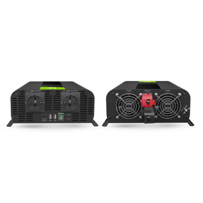 Green Cell Strömomvandlare PRO 12V till 230V 2000W/4000W Ren sinusvåg. - Bild 4
