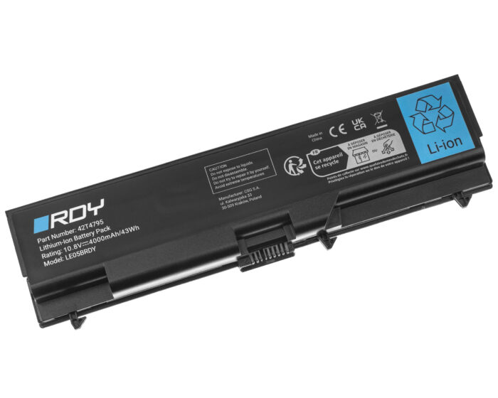 RDY Laptop Batteri 42T4235 42T4795 för Lenovo ThinkPad L510 L512 L520 SL410 SL510 T410 T410i T420 T420i T510 T520 W510 W520. - Bild 2