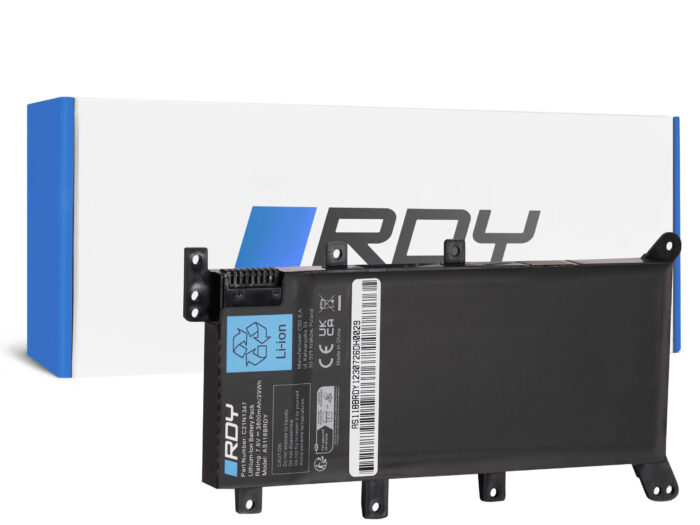RDY Laptopbatteri C21N1347 för Asus A555 A555L F555 F555L F555LD K555 K555L K555LD R556 - Bild 1