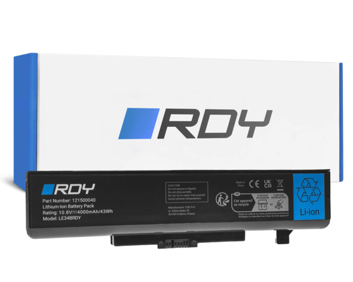 RDY Laptop Batteri L11L6Y01 L11M6Y01 L11S6Y01 för Lenovo B580 B590 G500 G505 G510 G580 G585 G700 G710 V580 IdeaPad Z585 - Bild 1
