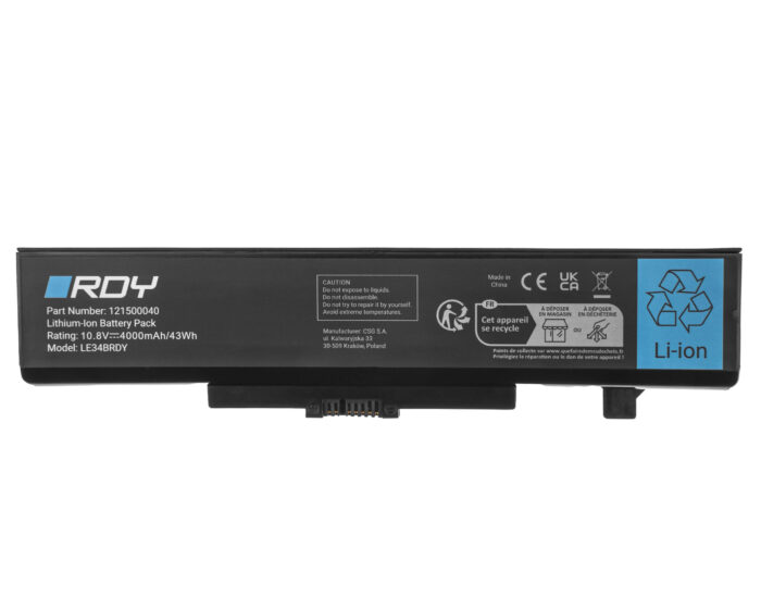 RDY Laptop Batteri L11L6Y01 L11M6Y01 L11S6Y01 för Lenovo B580 B590 G500 G505 G510 G580 G585 G700 G710 V580 IdeaPad Z585 - Bild 3