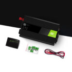 Green Cell Strömomvandlare 12V till 230V 1000W/2000W Modifierad sinusvåg - Bild 2