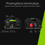 Green Cell Strömomvandlare 12V till 230V 3000W/6000W Modifierad sinusvåg - Bild 4