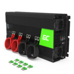 Green Cell Strömomvandlare 12V till 230V 2000W/4000W Ren sinusvåg