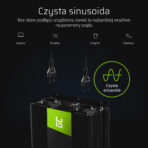 Green Cell Strömomvandlare 12V till 230V 2000W/4000W Ren sinusvåg - Bild 2