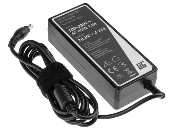 Green Cell PRO Laddare / AC-adapter 19V 4.74A 90W för Samsung R510 R522 R525 R530 R540 R580 R780 RV511 RV520 NP350E5C NP350V5C. - Bild 4